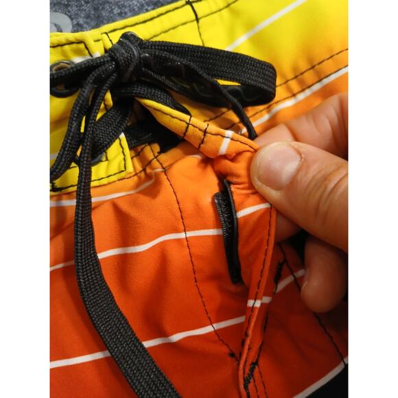 O'Neill Jordy Smith Freak Collection Board Shorts Mens 36 Rasta Raggae Tropical - Picture 6 of 16